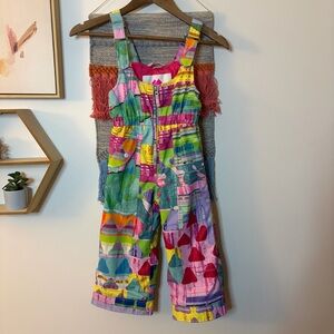 Obermeyer Girl’s Multicolor Snow Ski Overalls size 4